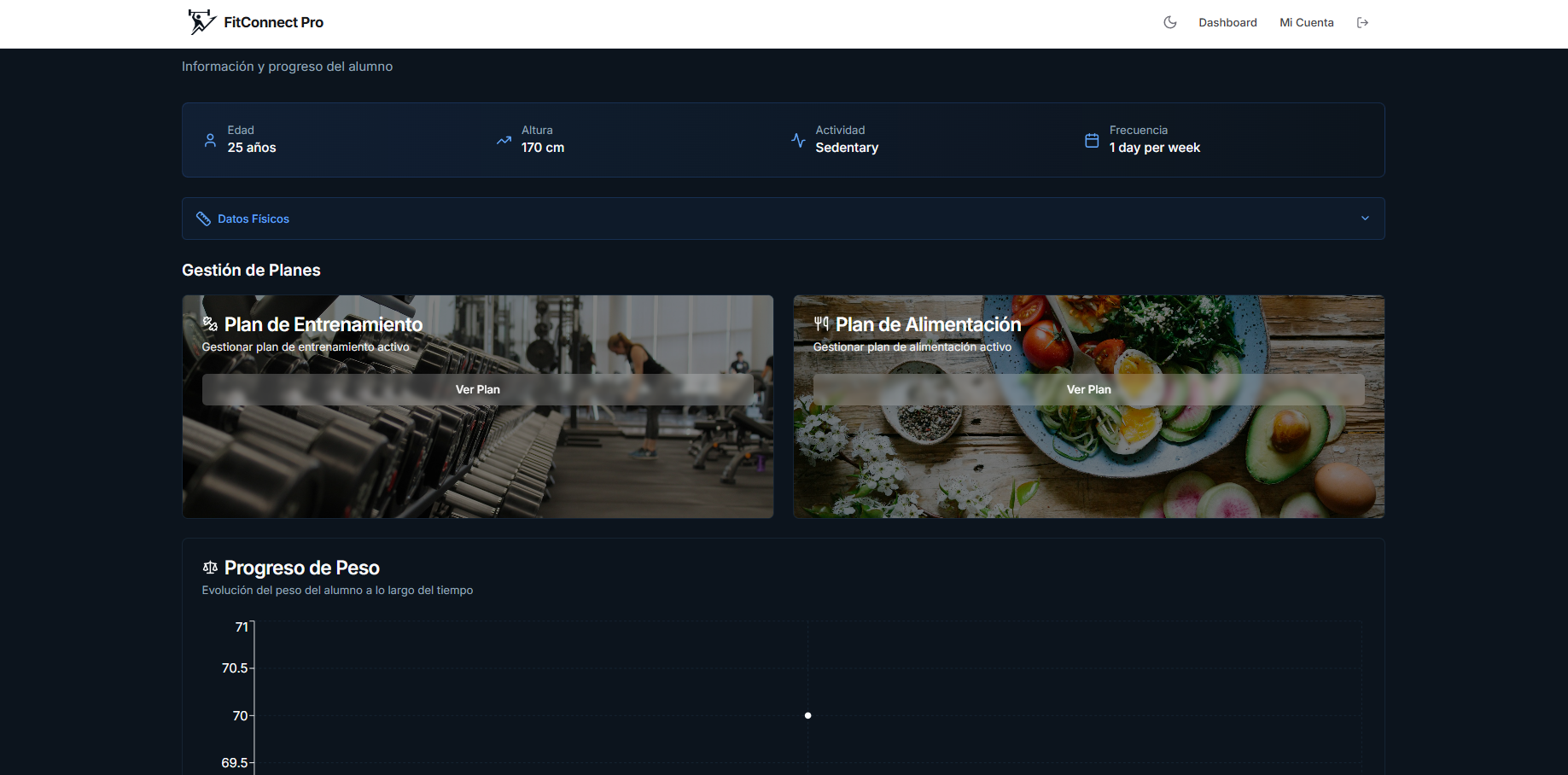 FitConnect Pro Dashboard